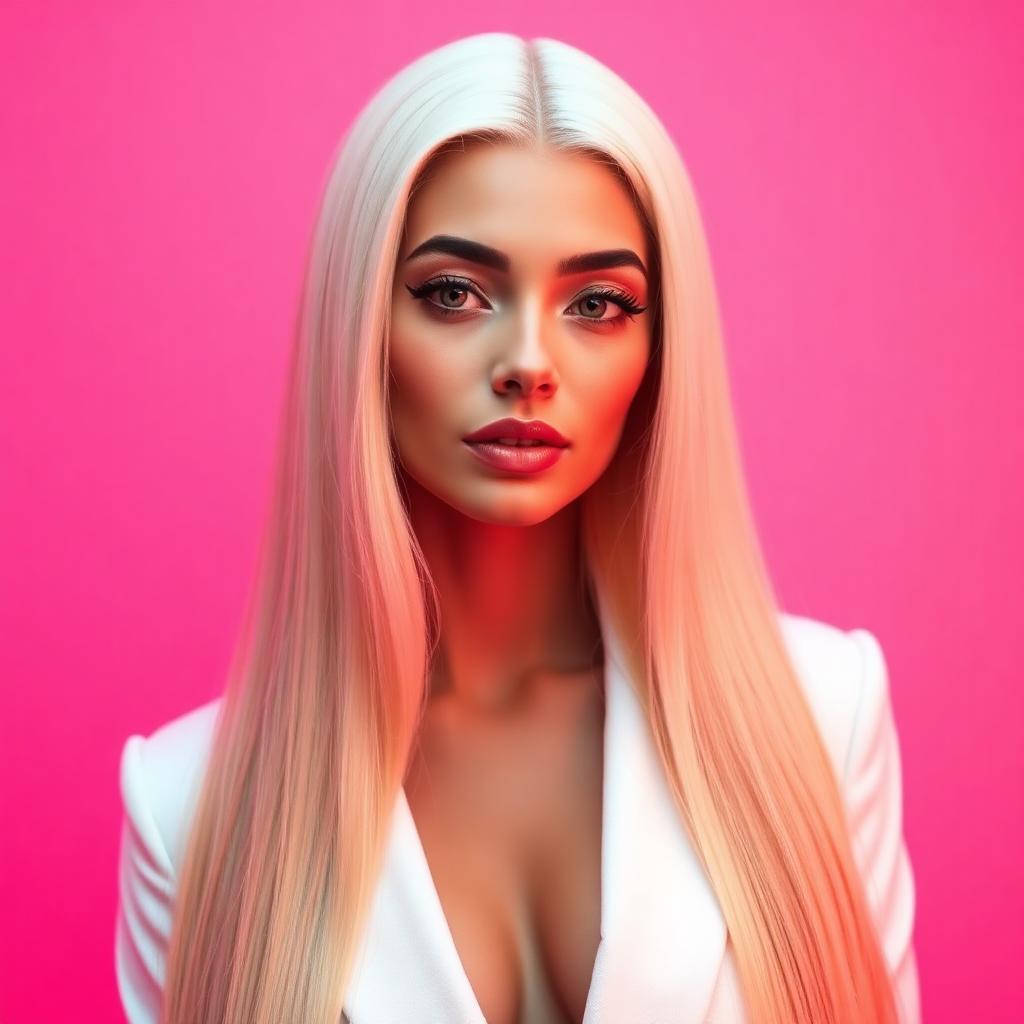 613 Blonde wig style